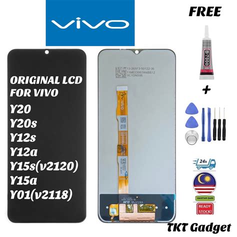 LCD TS VIVO Y20 Y20S Y20i Y12S Y15S Y01